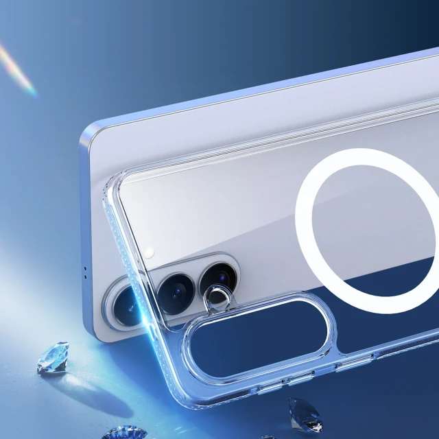 Чохол Dux Ducis Clin Mag для Samsung Galaxy S26 прозорий with MagSafe (6978943385048)