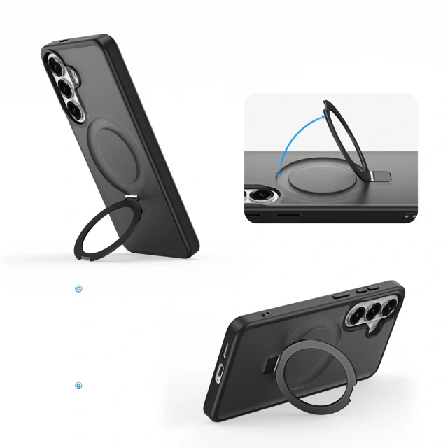 Чохол Dux Ducis Yind для Samsung Galaxy S26 Plus Black with MagSafe (6978943385116)