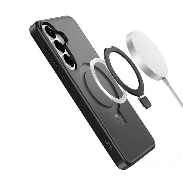 Чохол Dux Ducis Yind для Samsung Galaxy S26 Plus Black with MagSafe (6978943385116)