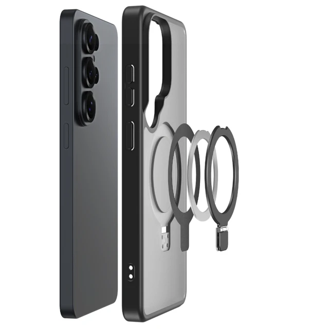 Чохол Dux Ducis Yind для Samsung Galaxy S26 Ultra Black with MagSafe (6978943385154)