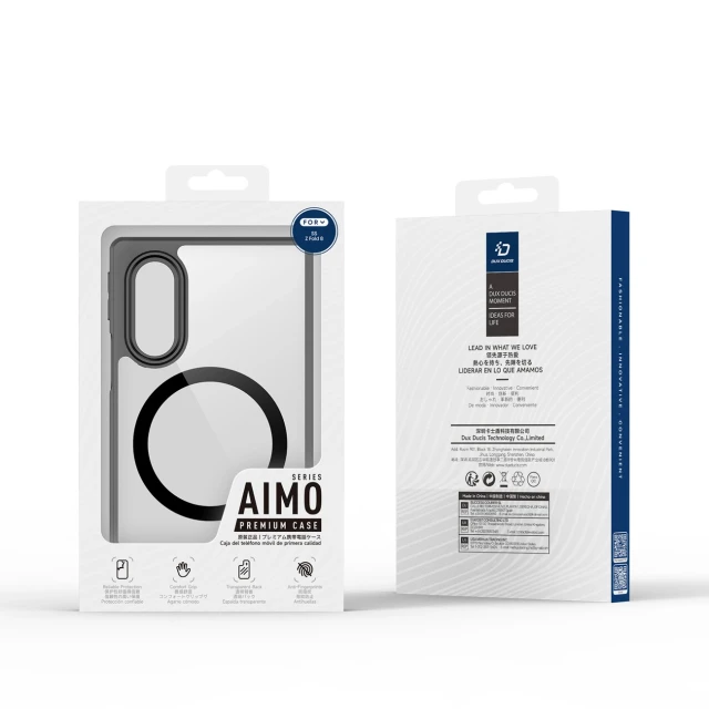 Чехол Dux Ducis Aimo Mag для Samsung Galaxy Fold 8 Wide Black (6978943389985)