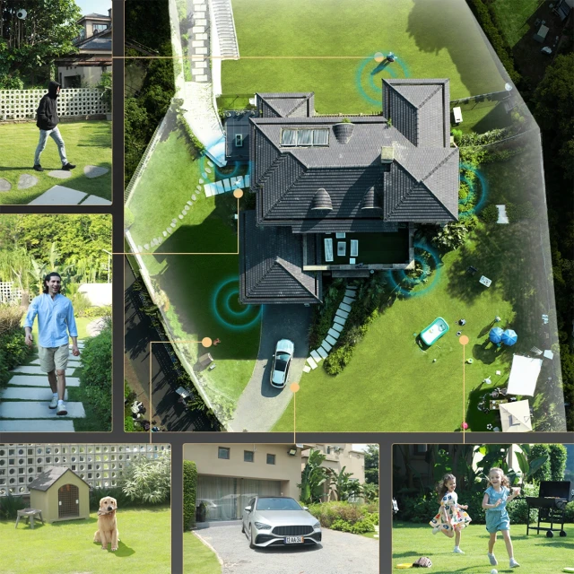 Камера зовнішня Dreame Navo Elite 1 Outcam 360° з сонячною панеллю White (6978950510037)