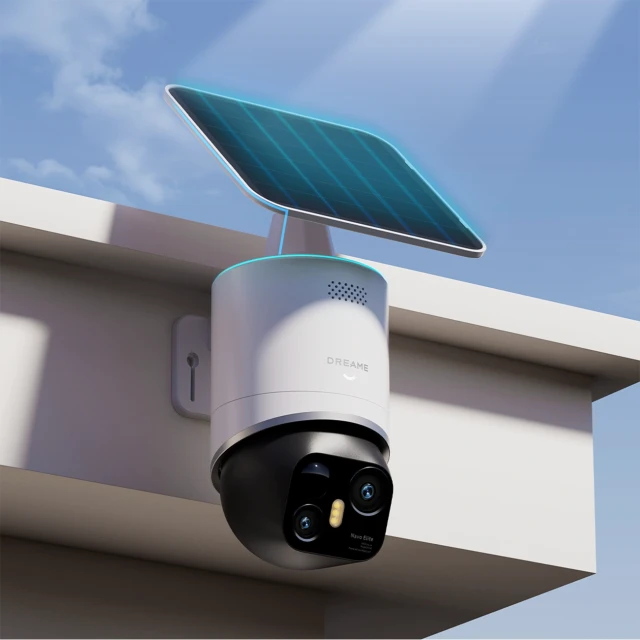 Камера зовнішня Dreame Navo Elite 1 Outcam 360° з сонячною панеллю White (6978950510037)