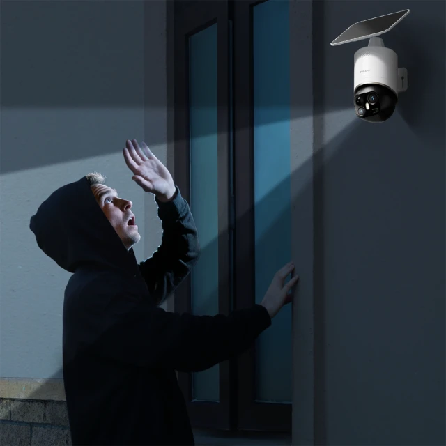 Камера зовнішня Dreame Navo Elite 1 Outcam 360° з сонячною панеллю White (6978950510037)