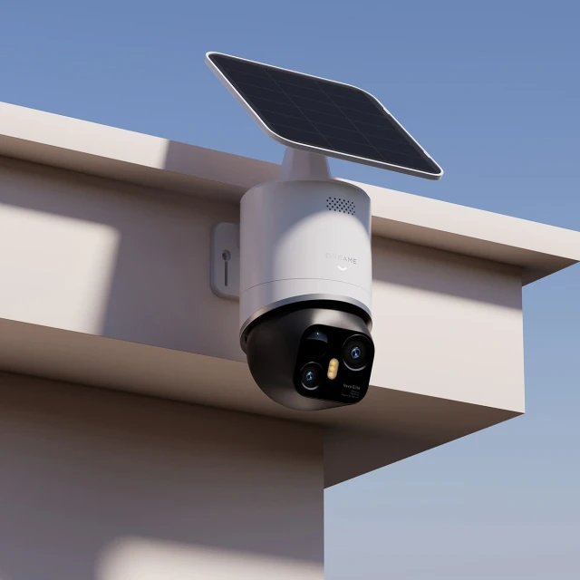 Камера зовнішня Dreame Navo Elite 1 Outcam 360° з сонячною панеллю White (6978950510037)