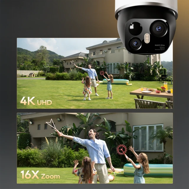 Камера зовнішня Dreame Navo Elite 1 Outcam 360° з сонячною панеллю White (6978950510037)