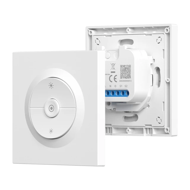 Умный переключатель/диммер настенный Sonoff MINI-ZBDIM-E ZigBee (MINI-ZBDIM-E)