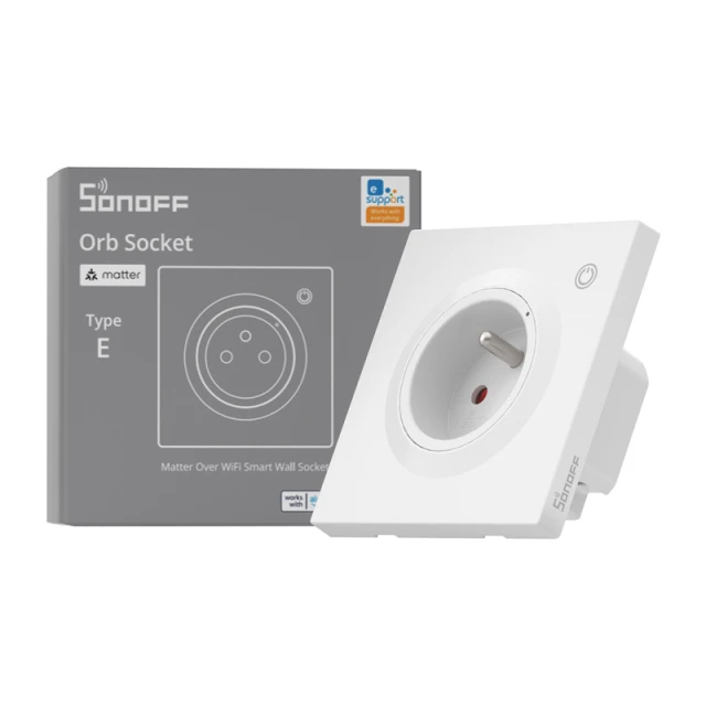 Розумна розетка Sonoff WS01TPE-E WiFi (WS01TPE-E)