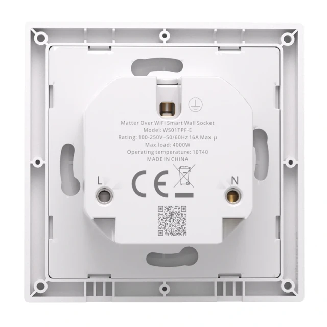 Умная розетка Sonoff WS01TPF-E WiFi (тип F) (WS01TPF-E)