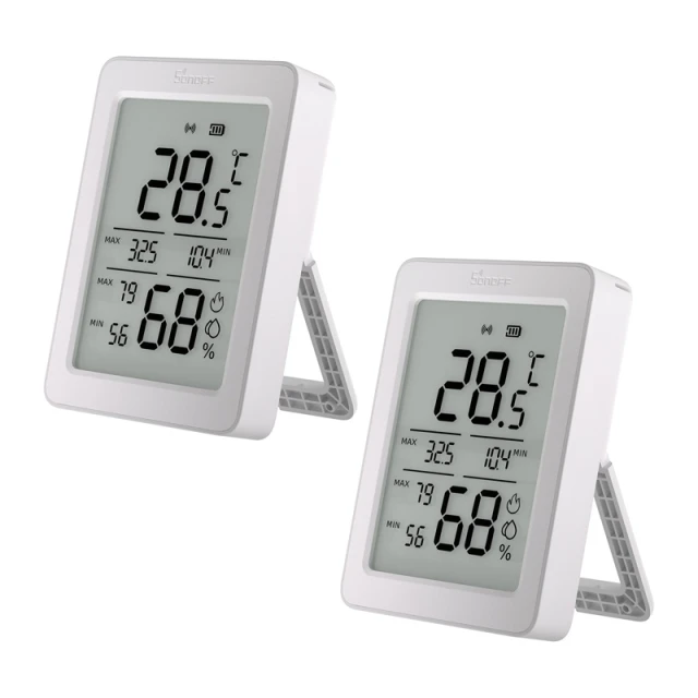 Датчик температури та вологості Sonoff ZigBee SNZB-02DR2 2Pack (SNZB-02DR2)