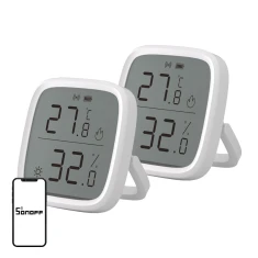 Датчик температури та вологості Sonoff ZigBee SNZB-02D 2Pack (SNZB-02D)