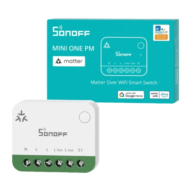 Выключатель Sonoff MINI ONE Wi-Fi (MINI-1GSP)