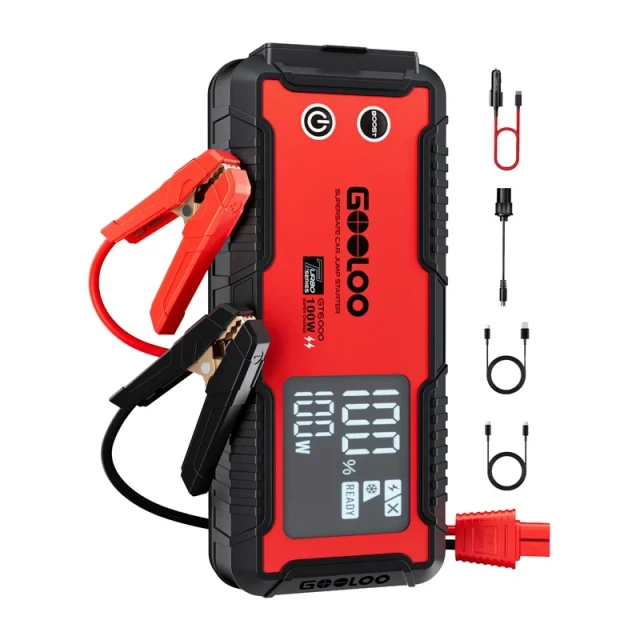 Пусковий пристрій Gooloo GT6000 99.9Wh (6979127740011)