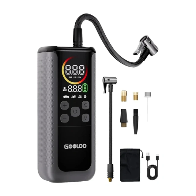 Компресор автомобільний Gooloo GT160 Dual (6979127740202)
