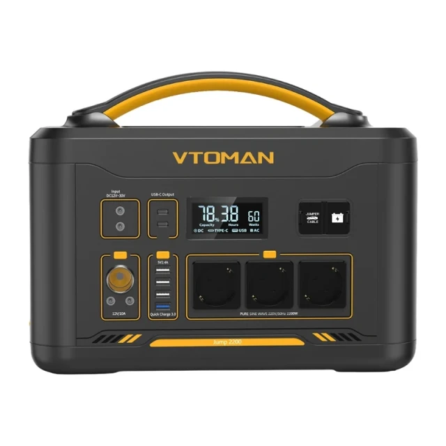 Портативна станція живлення VTOMAN Jump 2200 2200W (6979127740363)