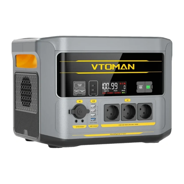 Портативна зарядна станція VTOMAN FlashSpeed2400 2400W (FlashSpeed 2400)