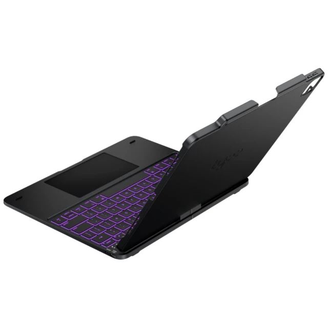 Чохол Typecase Flexbook Touch з клавіатурою для iPad Air 13 M2 | M3 | M4 Grey (KB201T-129-C-BLK-BLK-B-US-V4)
