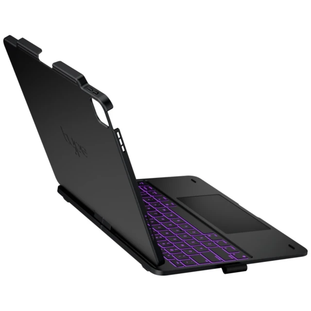 Чохол Typecase Flexbook Touch з клавіатурою для iPad Air 13 M2 | M3 | M4 Grey (KB201T-129-C-BLK-BLK-B-US-V4)