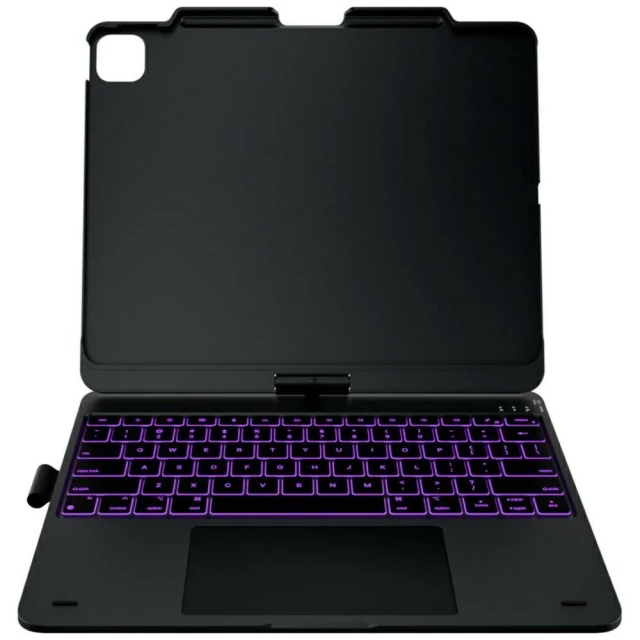 Чохол Typecase Flexbook Touch з клавіатурою для iPad Air 13 M2 | M3 | M4 Grey (KB201T-129-C-BLK-BLK-B-US-V4)