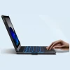 Чохол Typecase Flexbook Touch з клавіатурою для iPad Air 13 M2 | M3 | M4 Grey (KB201T-129-C-BLK-BLK-B-US-V4)