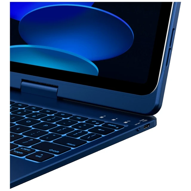 Чохол Typecase Flexbook Touch з клавіатурою для iPad 11 (A16) | 10.9 Navy (KB201T-100-B-MNB-BLK-B-US-V3)
