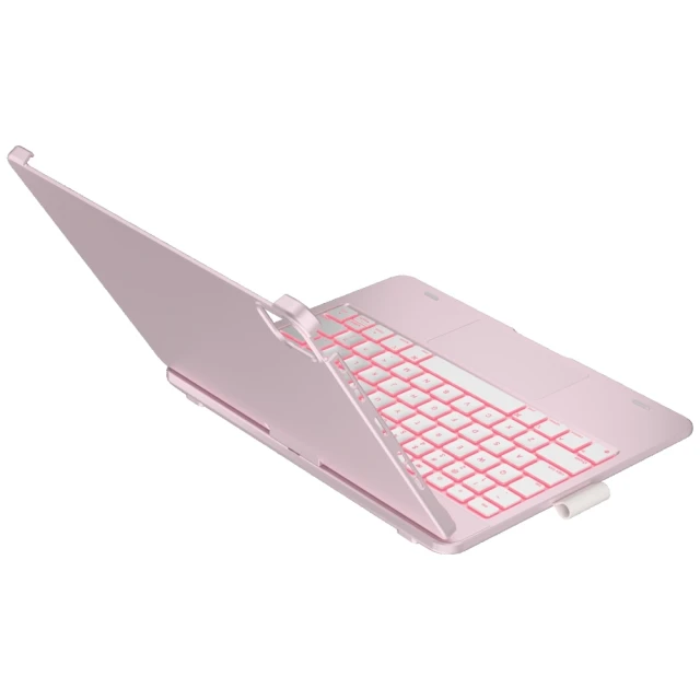 Чохол Typecase Flexbook Touch з клавіатурою для iPad Air 11 M2 Light Pink (KB201T-110-B-LPK-WHT-B-US-V4)
