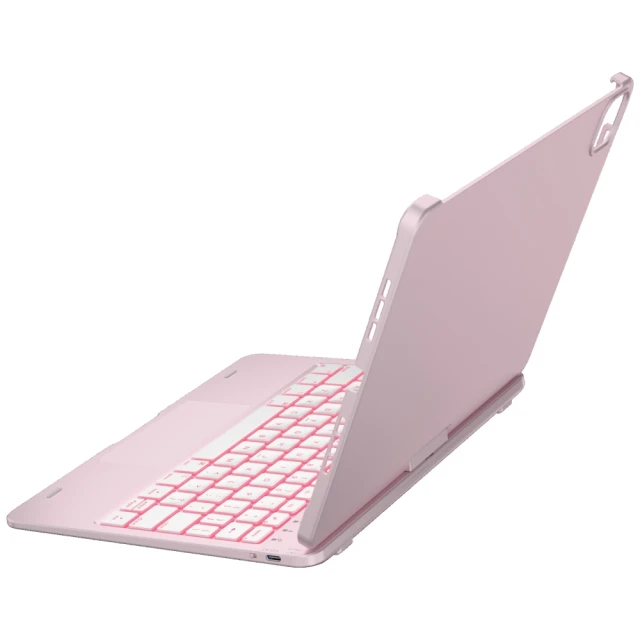 Чохол Typecase Flexbook Touch з клавіатурою для iPad Air 11 M2 Light Pink (KB201T-110-B-LPK-WHT-B-US-V4)
