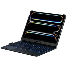 Чохол Typecase Flexbook Touch з клавіатурою для iPad Pro 11 M4 Black (KB201T-110P-B-BLK-BLK-B-US-V0)