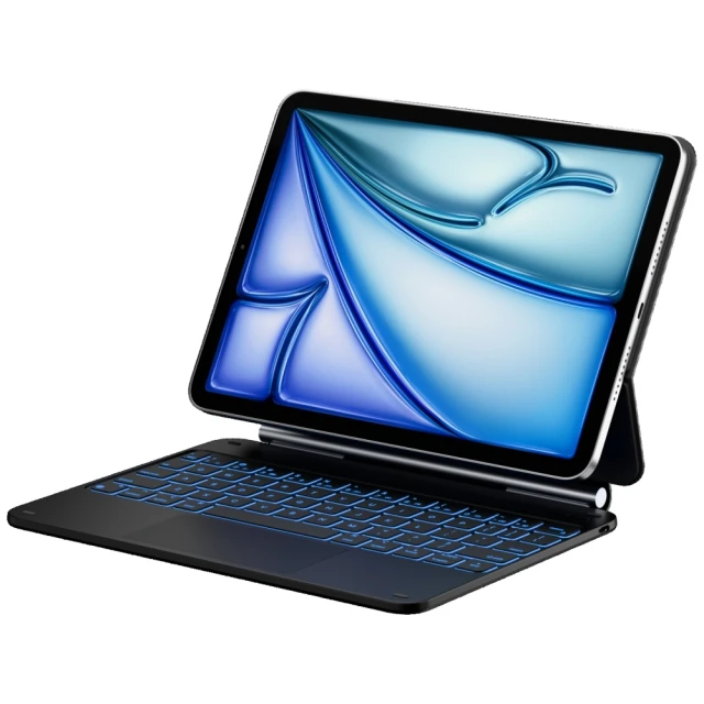 Чохол Typecase Edge з клавіатурою для iPad Air 11 M2 Black (KB206-110-D-CBK-BLK-B-US-V5B)