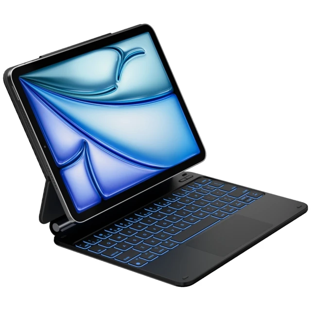 Чохол Typecase Edge з клавіатурою для iPad Air 11 M2 Black (KB206-110-D-CBK-BLK-B-US-V5B)