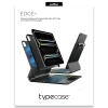 Чохол Typecase Edge з клавіатурою для iPad Air 13 M2 | M3 | M4 Black (KB206-129-E-BLKBLK-BLK-B-US-V5)