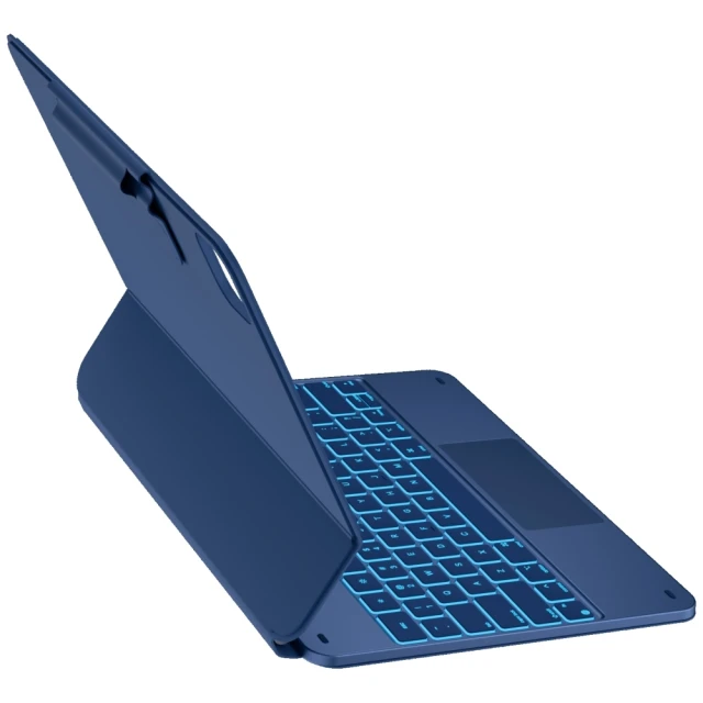 Чохол Typecase Edge з клавіатурою для iPad Pro 13 M4 Blue (KB206-130P-D-PBU-PBU-B-US-V0)