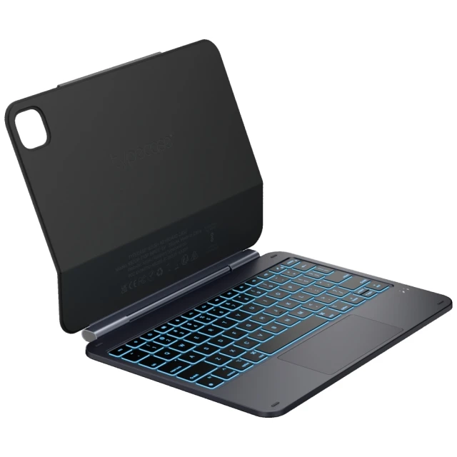 Чохол Typecase Edge з клавіатурою для iPad Pro 11 M4 Black (KB206-110P-D-SBK-BLK-B-US-C0)