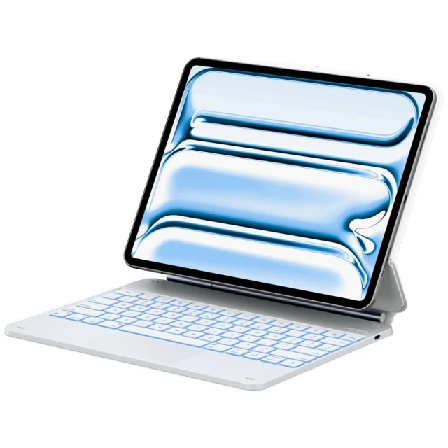 Чохол Typecase Edge з клавіатурою для iPad Air 13 White (KB206-129-D-WHT-WHT-B-US-V5B)