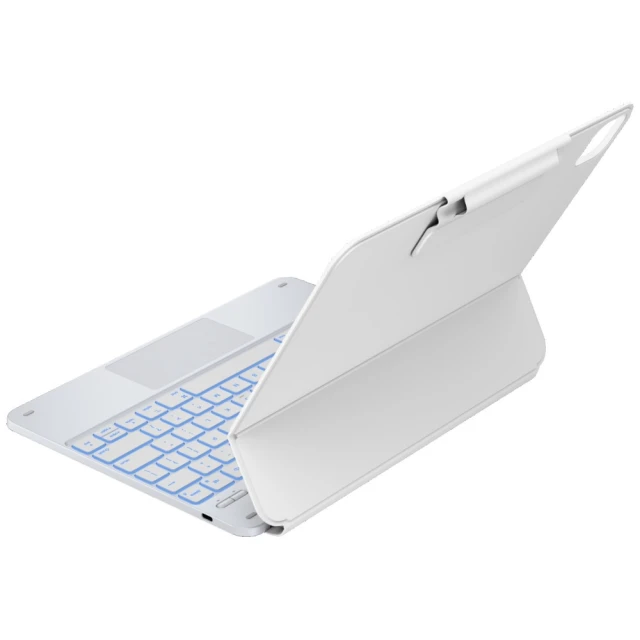 Чохол Typecase Edge з клавіатурою для iPad Air 13 White (KB206-129-D-WHT-WHT-B-US-V5B)