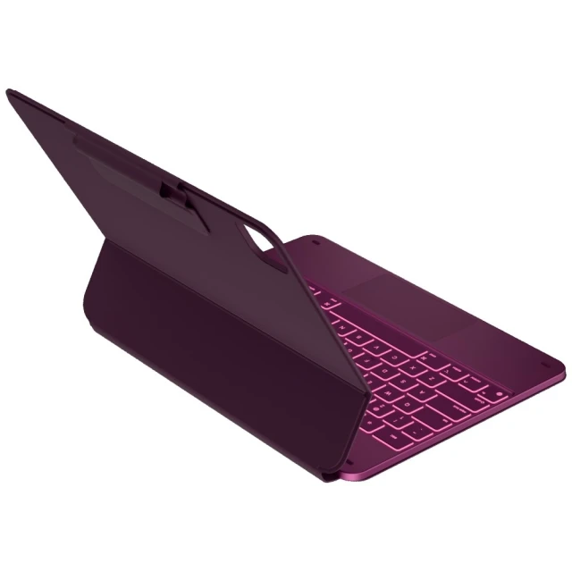 Чохол Typecase Edge з клавіатурою для iPad Air 13 2024 Raspberry (KB206-129-D-RBY-RBY-B-US-V5B)