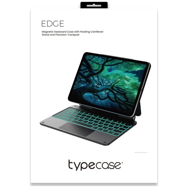 Чохол Typecase Edge з клавіатурою для iPad Pro 13 2024 Black (KB206-130P-D-CBK-BLK-B-US-V0)