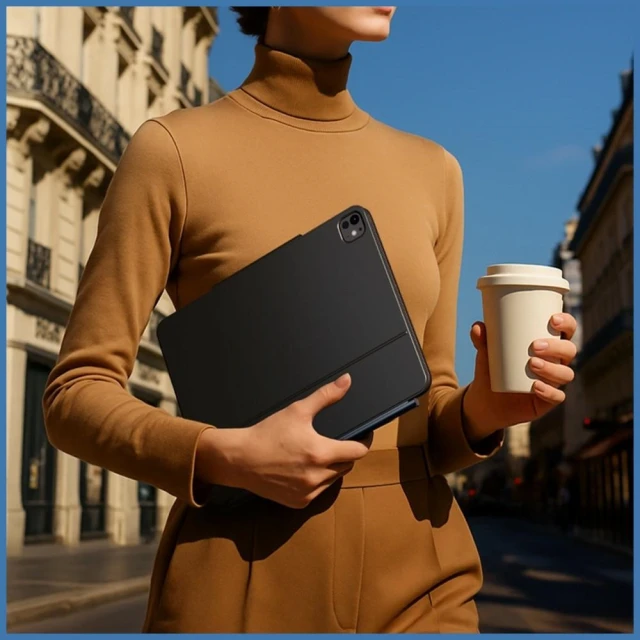Чехол Typecase Edge с клавиатурой для iPad Pro 13 2024 Raspberry (KB206-130P-D-RBY-RBY-B-US-V0)