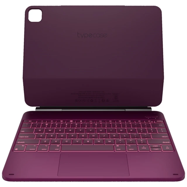 Чехол Typecase Edge с клавиатурой для iPad Pro 13 2024 Raspberry (KB206-130P-D-RBY-RBY-B-US-V0)