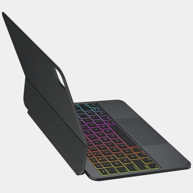 Чохол Typecase Edge Pro з клавіатурою для iPad Air 11 M2 | M3 | M4 Black (KB206AU-110-D-SBK-BLK-U-US-C1)