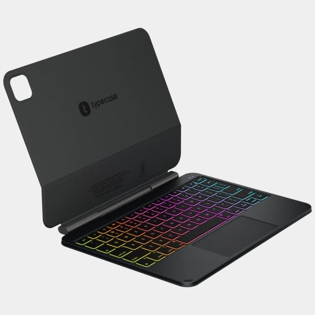 Чохол Typecase Edge Pro з клавіатурою для iPad Pro 11 M4 | M5 Black (KB206AU-110P-D-SBK-BLK-U-US-C1)