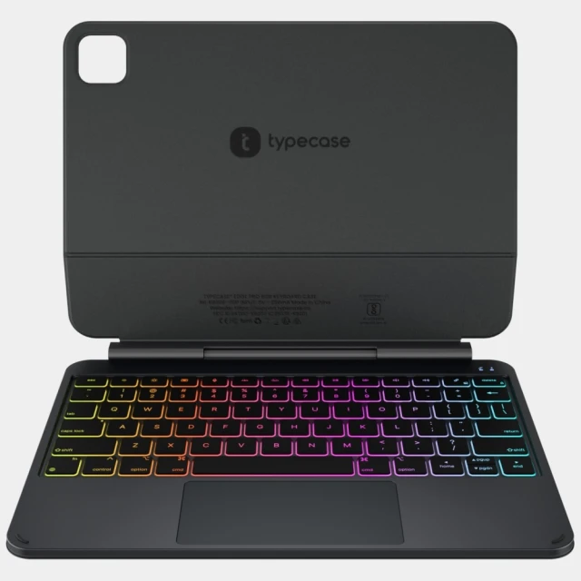 Чохол Typecase Edge Pro з клавіатурою для iPad Pro 11 M4 | M5 Black (KB206AU-110P-D-SBK-BLK-U-US-C1)