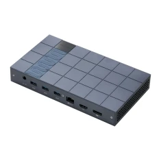 Док-станція Peladn G2E Thunderbolt 5 Gray (6979390520273)