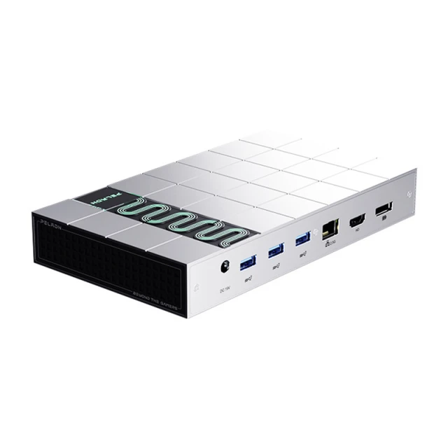 Док-станція Peladn G2E Thunderbolt 5 Silver (G2E-Silver)