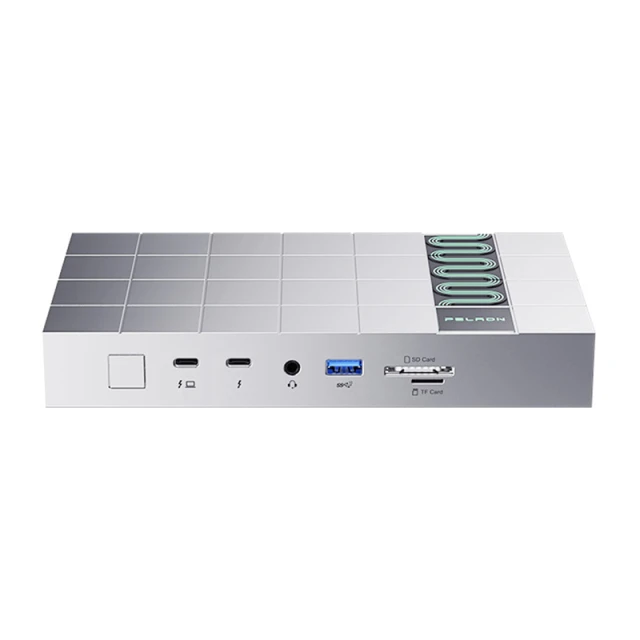 Док-станція Peladn G2E Thunderbolt 5 Silver (G2E-Silver)