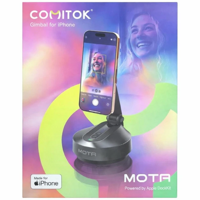 Автотримач Comitok Mota Magnetic для iPhone Black (Mota_black)