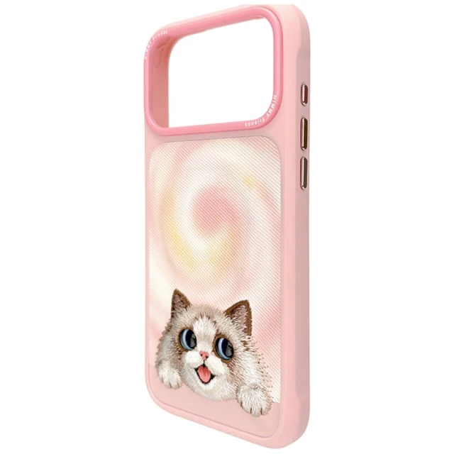 Чохол Nimmy Big Eyed Lying Ragdoll Cat для iPhone 18 Pro | 17 Pro Pink (6980002140246)