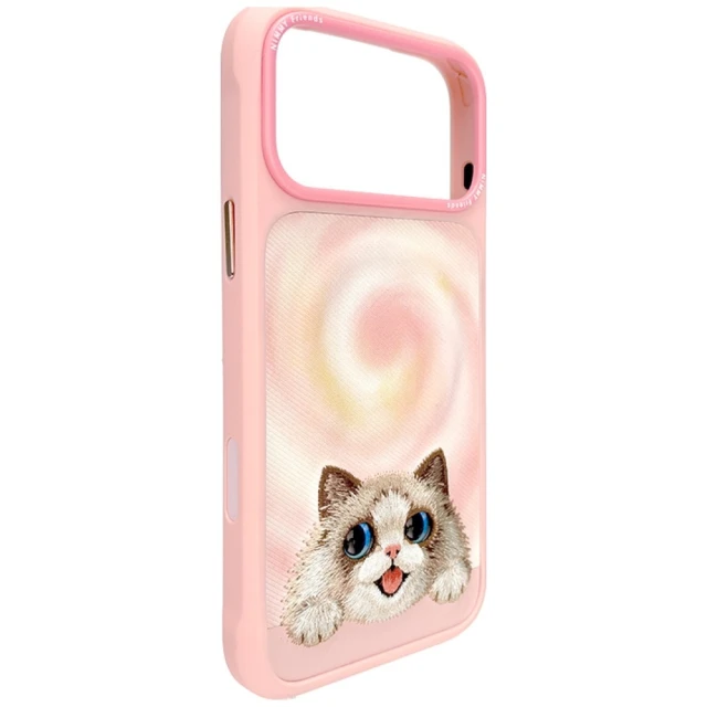 Чохол Nimmy Big Eyed Lying Ragdoll Cat для iPhone 18 Pro | 17 Pro Pink (6980002140246)