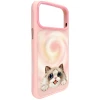 Чохол Nimmy Big Eyed Lying Ragdoll Cat для iPhone 18 Pro Max | 17 Pro Max Pink (6980002140253)