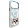 Чохол Nimmy Big Eyed Lying Silver Shaded Cat для iPhone 18 Pro | 17 Pro Grey (N-CXXDYPP-IP18/17-PRO-04)
